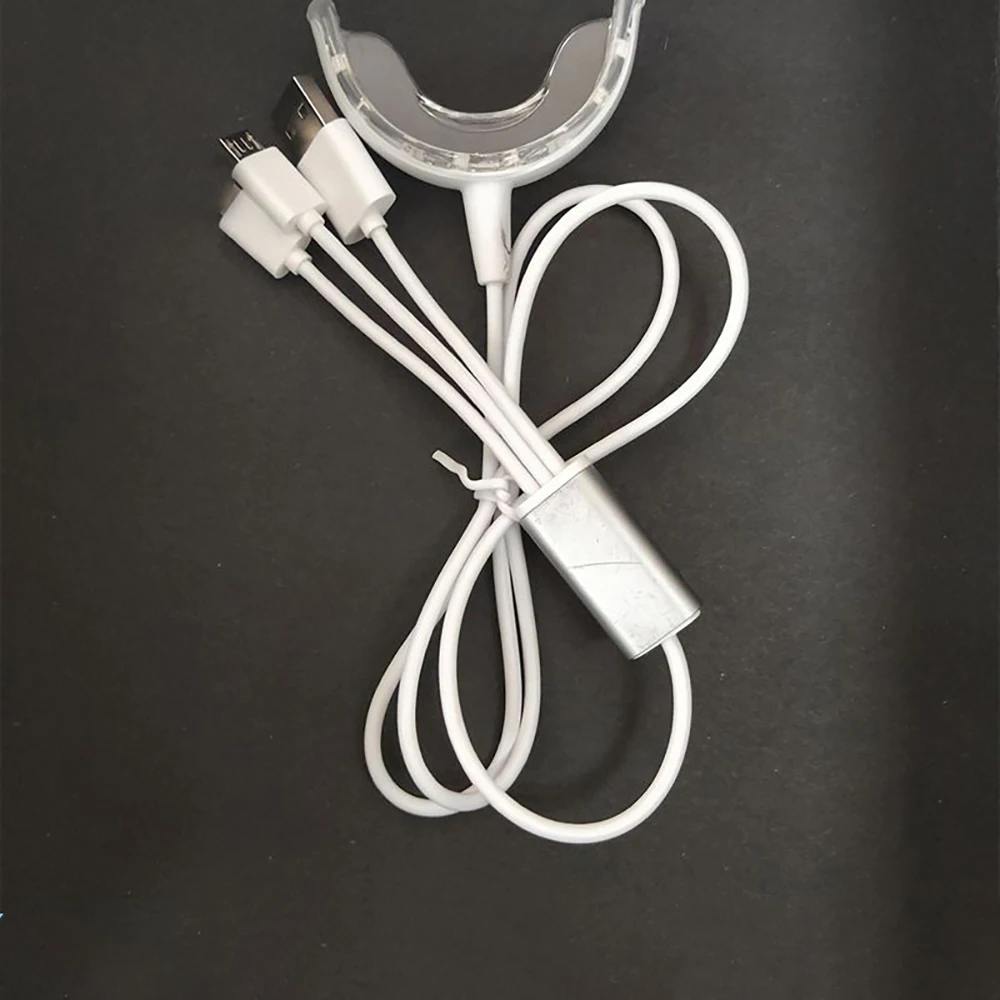 Портативная интеллектуальная светодиодная система отбеливания зубов новая