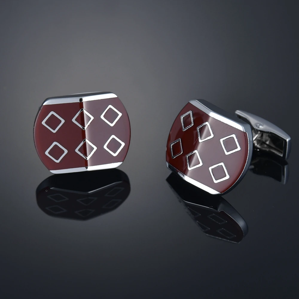 Запонки MeMolissa Мужские Винтажные ювелирные украшения для рубашки бриллиантовые с