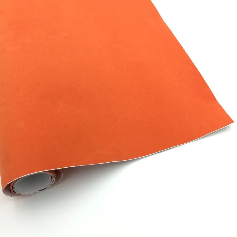 

10/30/50x135cm Suede Vinyl Film Velvet Fabric Car Wrapping Vinyl Film Sticker Adhesive DIY Decoration Decal Exterior Car Styling