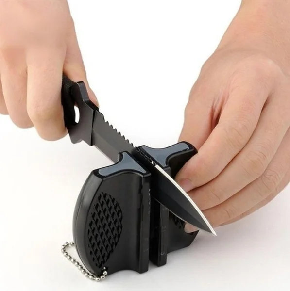 Knife Sharpener Mini Ceramic Rod Tungsten Steel Camp Pocket Kitchen Tool Accessories | Дом и сад