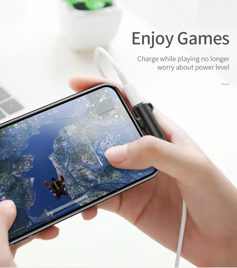 Металлический 2 в 1 аудио адаптер для IPhone X XR XS 11 12 Pro Max Mini 7 8 Plus 3 5 мм разъем