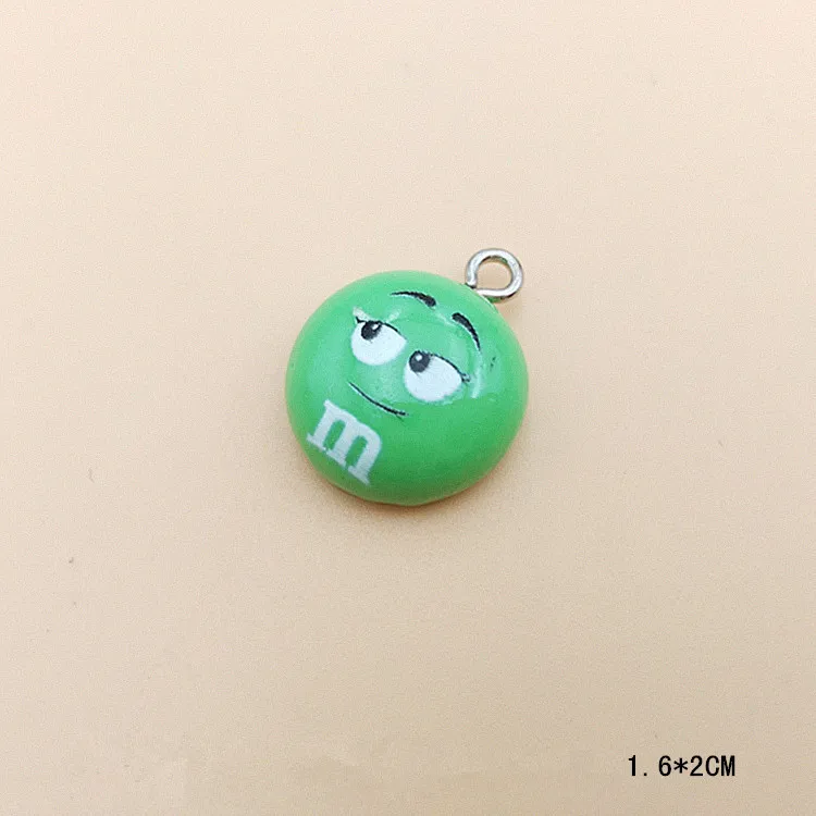 Подвески из смолы в виде шоколадных зерен 20 шт./упак. | Украшения и аксессуары