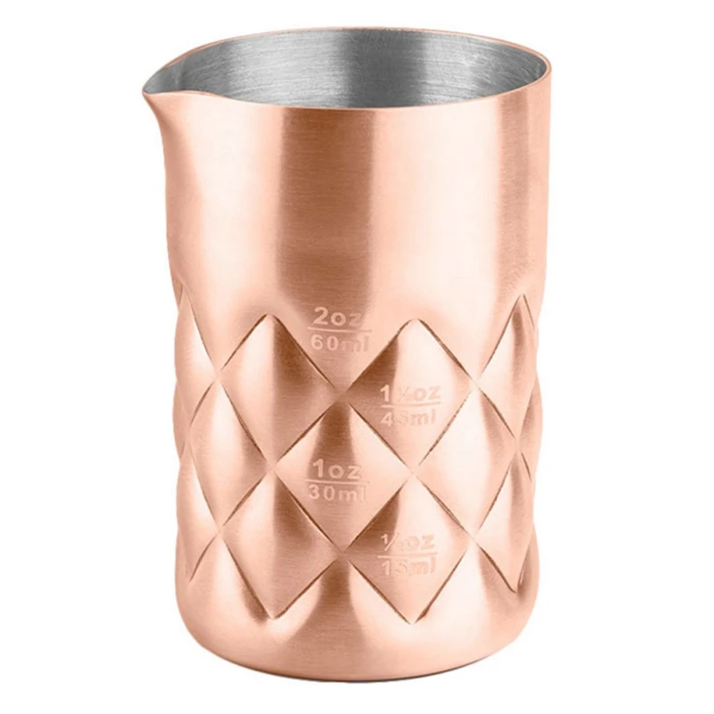 Нержавеющая сталь вино измерительный стакан портативный маленький матовый