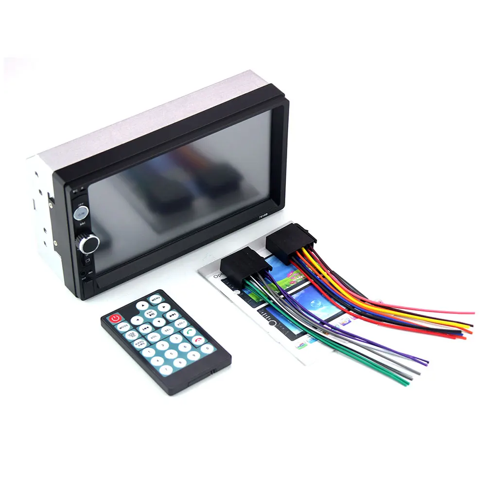 2 din автомобильное радио Универсальный мультимидиа 7 &quotBluetooth стерео плеер