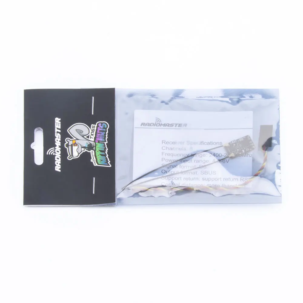 

Radiomaster R1mini R81 8ch Frsky D8 Compatible Nano Receiver with Sbus for FPV Nano Receiver