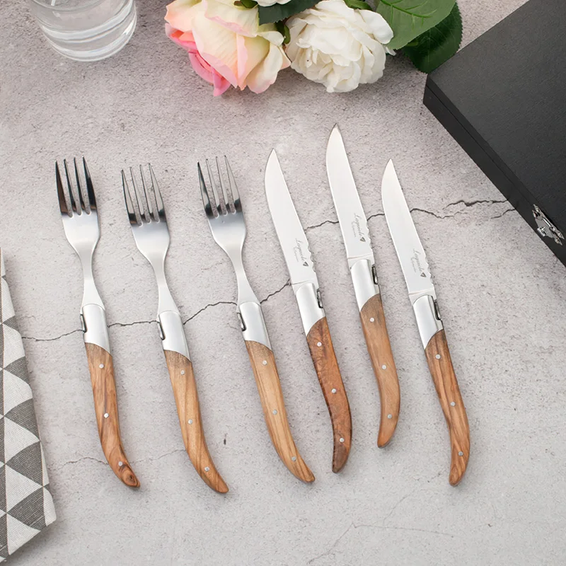 Набор ножей и вилок из нержавеющей стали 8 7 дюйма 6 шт.|fork knife set|fork knifeknife fork set |