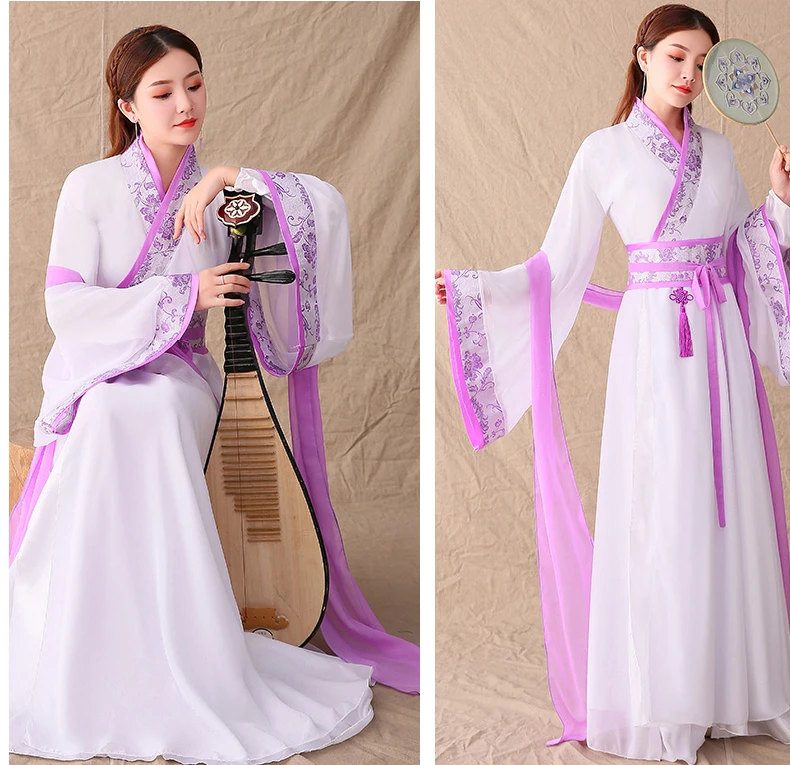 Праздничный наряд для взрослых детей танцевальные костюмы Hanfu женское сказочное