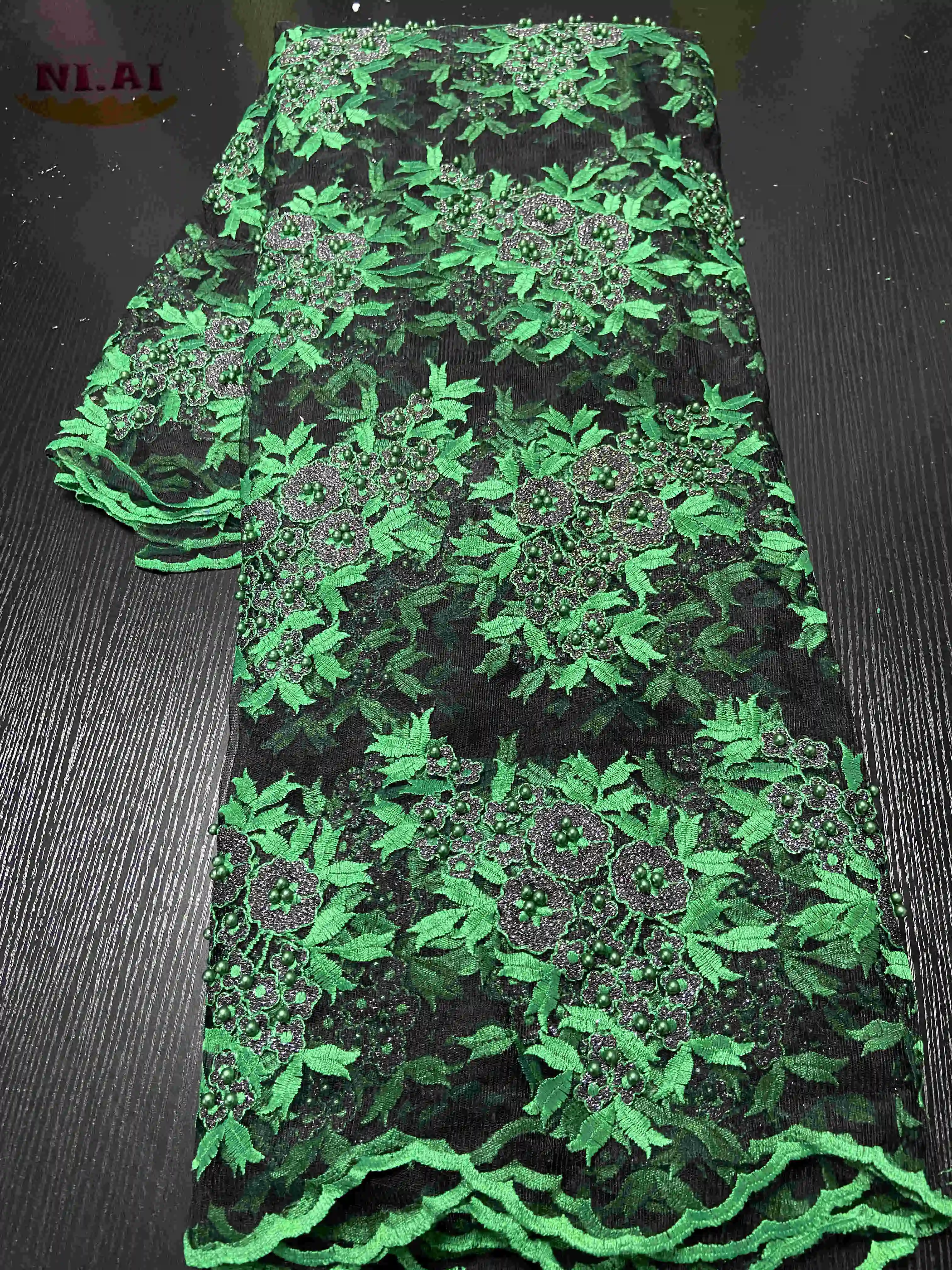 NIAI/кружевная ткань в африканском стиле 2020 высококачественное кружевное платье