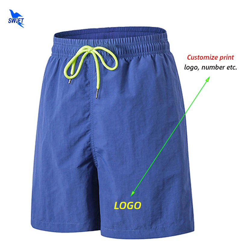 Мужские спортивные шорты 2 в 1 дышащие быстросохнущие для фитнеса на лето 2020 с