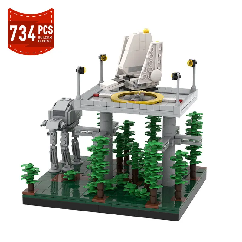 

Космические войны имперская Военная Империя база боевой робот ходунки экшн-фигурка имперский корабль космический корабль строительные бл...