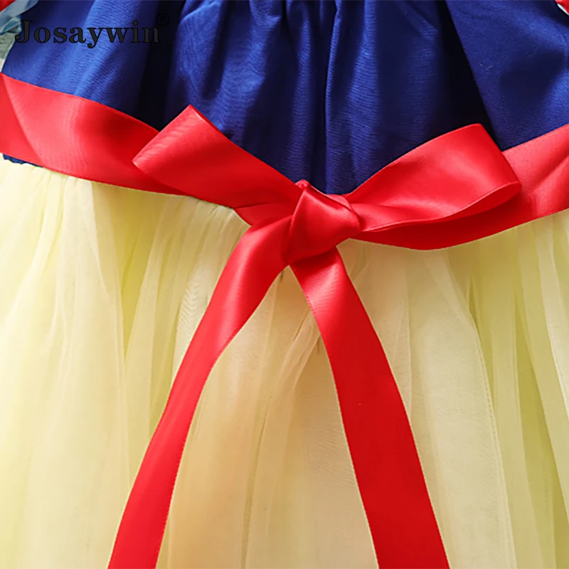 Vestido de verano para ni&ntilde;a, vestido de Blancanieves, vestido de baile para ni&ntilde;a, vestido de princesa para fiesta, ropa para ni&ntilde;a-4