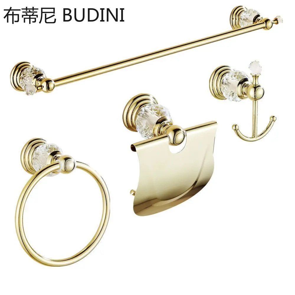 Bar Wall Mounted Paper Holder Bathroom Hardware Set