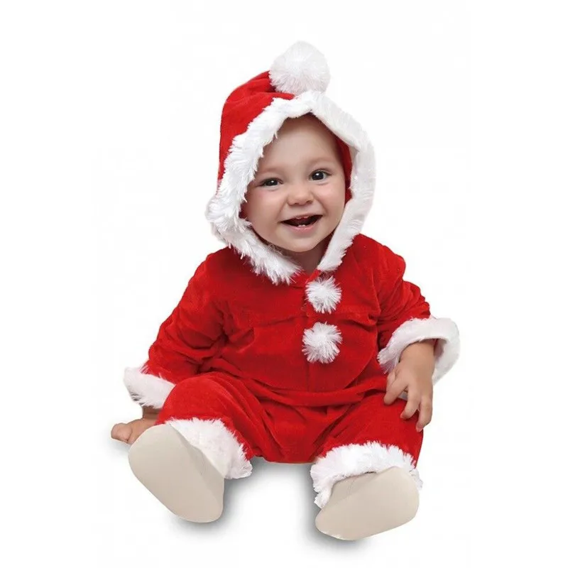 

На возраст от 0 до 18 месяцев, одежда для рождественских праздников, для новорожденного ребенка, для мальчиков и девочек, зимняя одежда с длин...