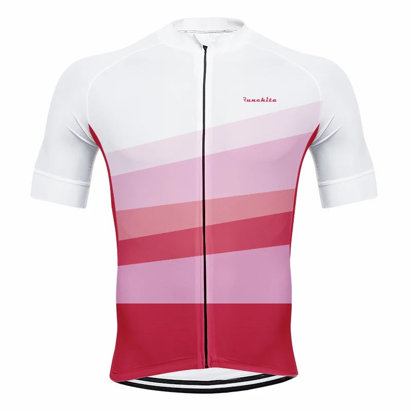 Профессиональная команда RUNCHITA летняя мужская велосипедная Джерси с коротким