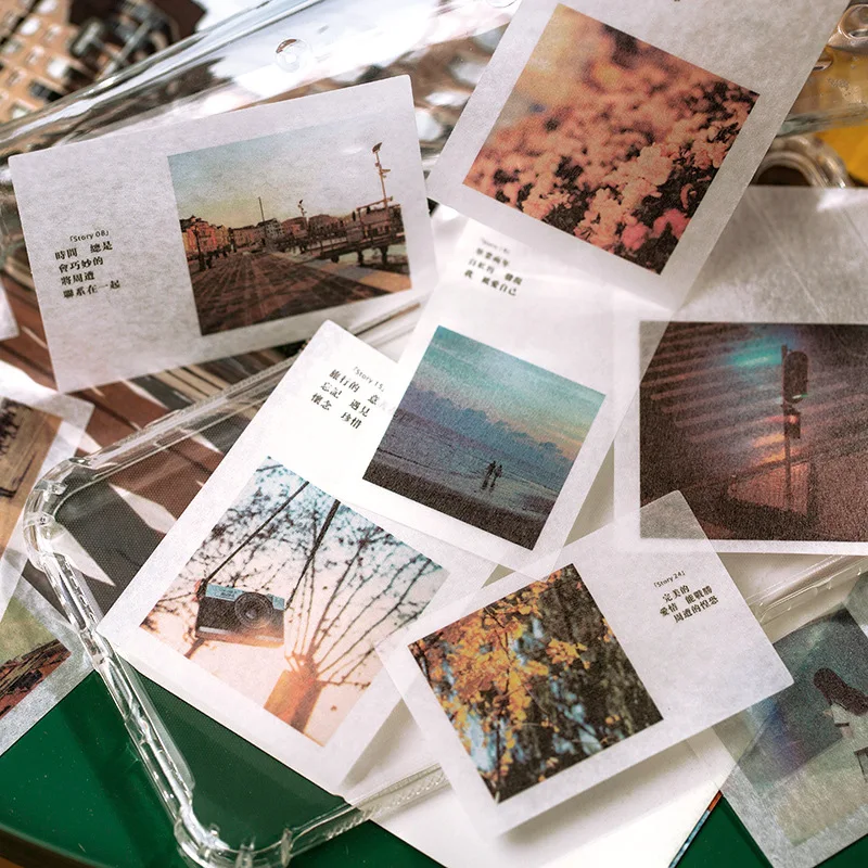 40 шт. бумажные стикеры для скрапбукинга | Канцтовары офиса и дома