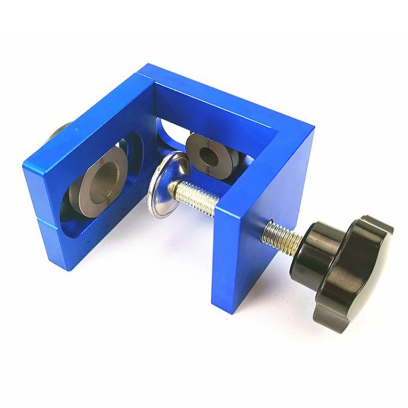 

Pocket Hole Jig Kit with Step Drill Bit Wood Doweling Jig Drilling Hole Guide Locator Carpentry Positioner Tool