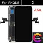 AAA +++ для iPhone X OLED с 3D сенсорным дигитайзером в сборе, без битых пикселей, ЖК-экран, замена дисплея для iPhoneX LCD