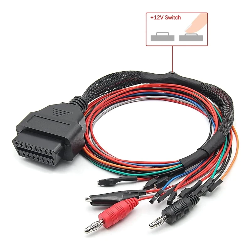 Новейший Интерфейс чип ECU для настройки MPPS V21 V13 V16 V18 EDC15 K-Line/CAN проблесковый кабель