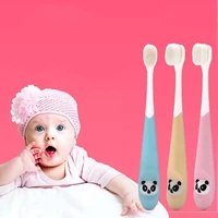 cute cartoon soft toothbrush children suitable for 1 6 years old girls boys baby tooth cleaning care tool kids teeth cleanner