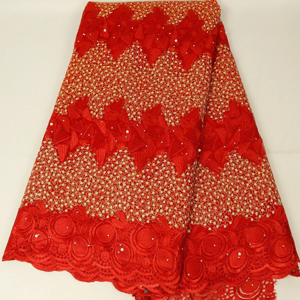 2019 новейшая французская нигерийская кружевная ткань высококачественный вышитый