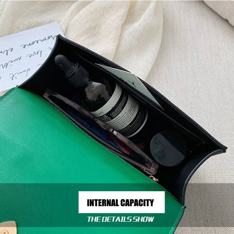 

Contrast Color Latest Fashion Shoulder Bags Luxury Bag Women Handbag 2021 Pu Handbags Purse Factory Wholesale Price Sale