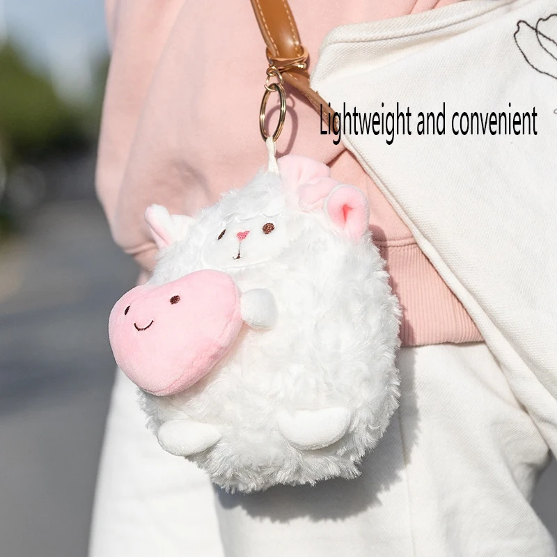

2 in 1 USB Rechargeable Sheep Hand Warmer Power Bank 8S Rapidly Heating 55 Constant Pocket Hand Warmer for Winter