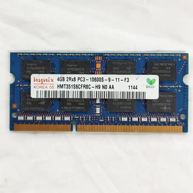 

Hynix RAMS DDR3 4GB 1333MHz Laptop memory DDR3 4GB 2RX8 PC3-10600S-9-11-F3 notebook memoria ddr3 1333 4gb SODIMM 1.5V