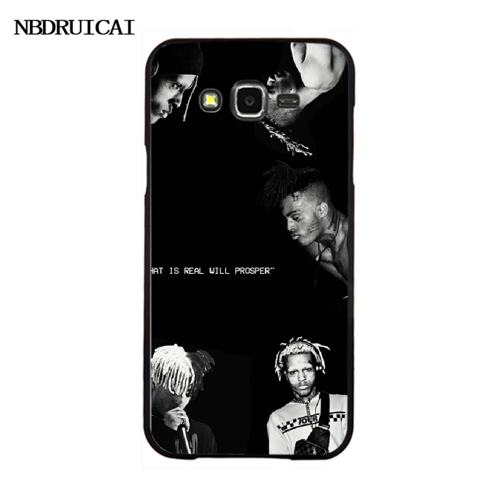 NBDRUICAI Rap XXXTentacion черный мягкий чехол для Samsung Galaxy J7 J8 J3 J4 J5 J6 Plus 2018 Prime|Бамперы| |