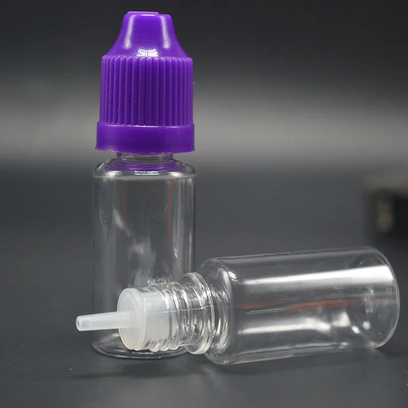 Пластиковые флаконы капельницы для домашних животных 10 мл пустая бутылка