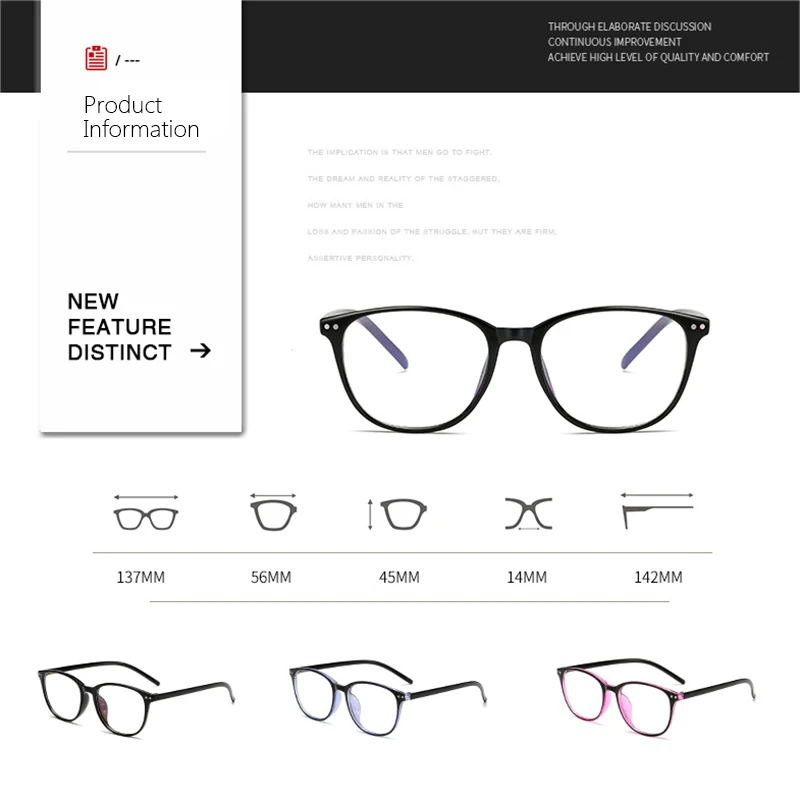 

Anti Blue Light Computer Reading Glasses Women Men Round Reading Presbyopic Glasses Diopters 1,1.5 2,2.5 3,3.5 4,4.5,5,5.5,6