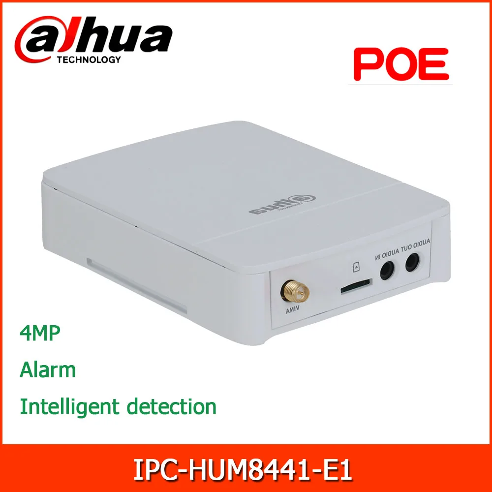 IP-камера Dahua IPC-HUM8441-E1 4 МП скрытая камера Phinhole WizMind Netwok основная коробка