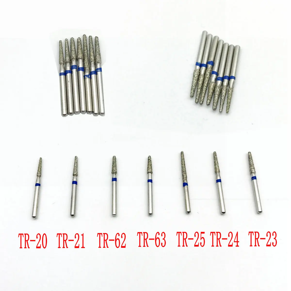 50 шт. Стоматологические алмазные боры серии TR 1 6 мм подходит для