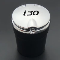 for hyundai i30 i30 car ashtray creative personality multi function car with led light ashtray with lid car ashtray accessories