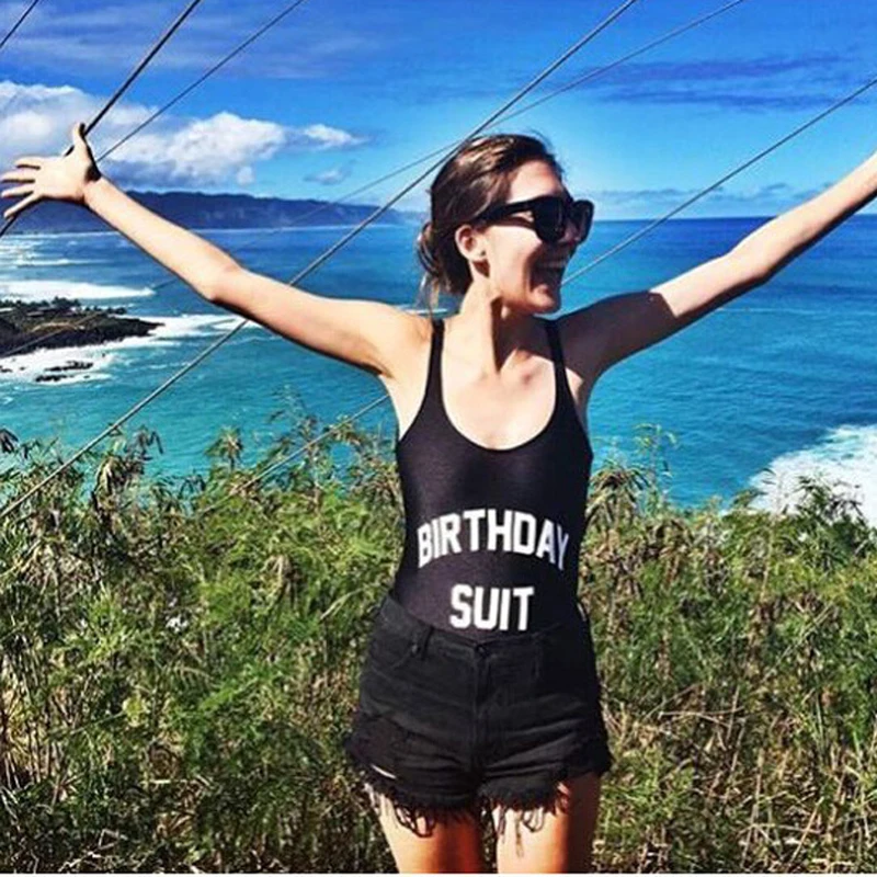 Распродажа костюм для дня рождения Цельный купальник летний женский сексуальный