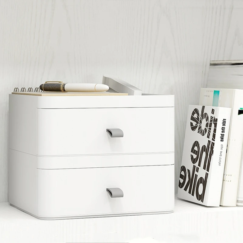 Косметическая коробка для хранения многослойный Настольный косметический чехол