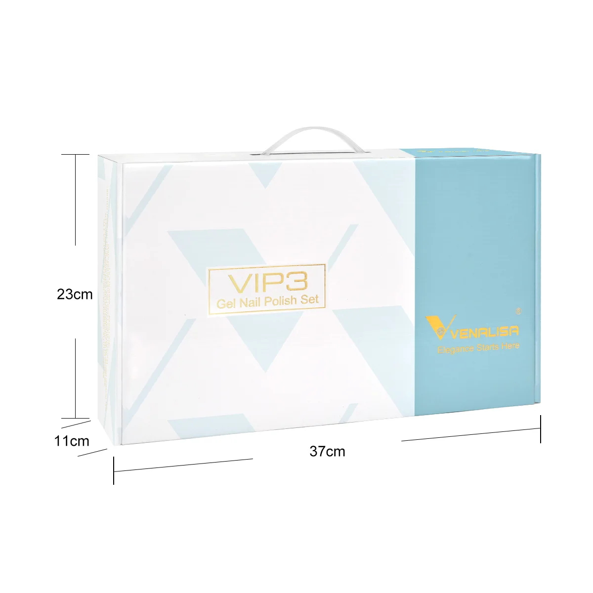 #61508 Venalisa VIP набор 60 цветов s цветной гель основа/Топ Профессиональный для ногтей