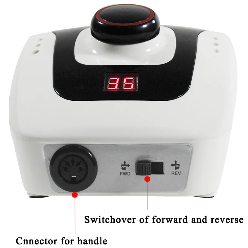 35000 об/мин Электрический сверлильный станок для ногтей инструмент маникюра