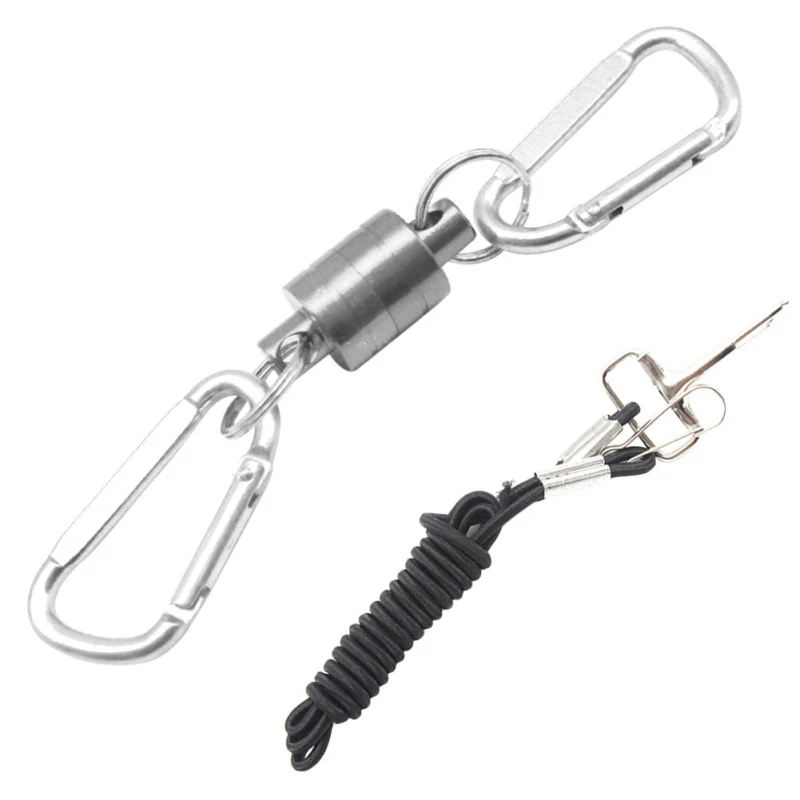 Прочный Магнитный карабин портативный для активного отдыха рыбалки