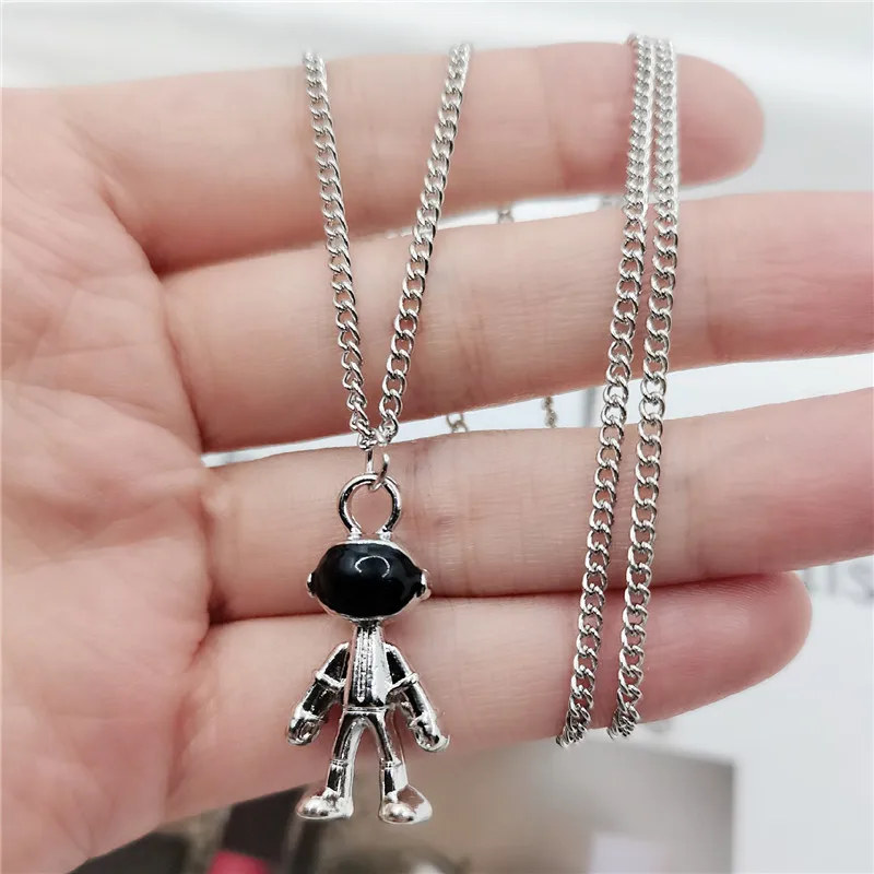 

Men/Women Creativity Space Astronaut Robot Bubble Dog Pendant Necklace Hip-hop Street Pop Personality Punk Jewelry Hot Selling