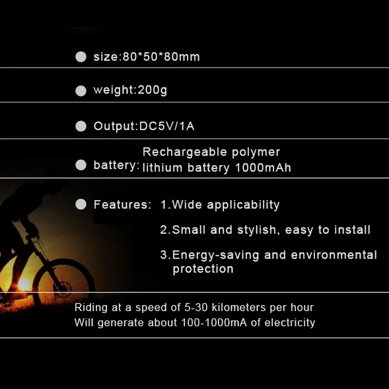 bicycle electric generator bike riding dynamo dual usb interface charger for phone power bank cycling scooter parts accessories free global shipping