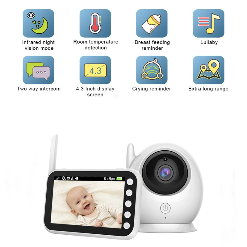 Радионяня одна две камеры в наличии Детские близнецы новорожденный подарок уход