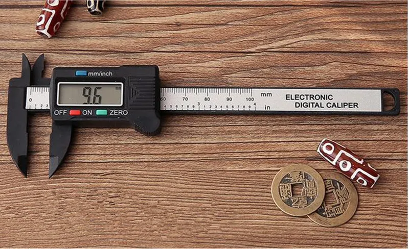 Digital Caliper 4 Inch Electronic Vernier 100mm Calliper Micrometer Ruler Measuring Tool 0.1mm | Инструменты