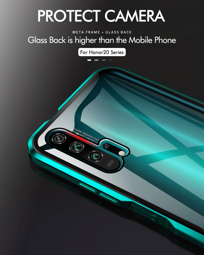Двухсторонний магнит 360 Полный Чехол чехол хонор 20 про чехол на Honor 20 Защитная крышка Закаленное заднее стекло чехол на для huawei Honor 20 хонор 20 прозрачный чехол