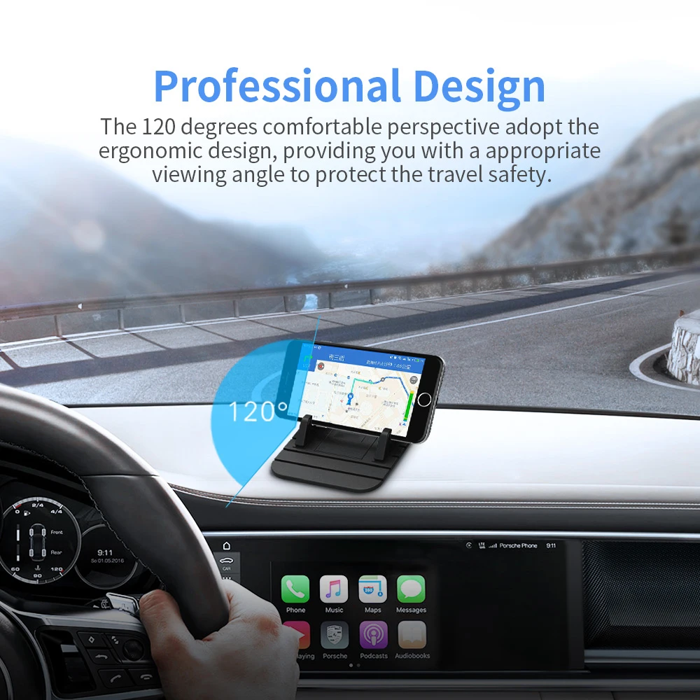 

Universal Car Dashboard Non Slip Pad Phone GPS Holder Mat Anti-skid Silicone Mat Accessories for Cellphone Smartphone Car Mat