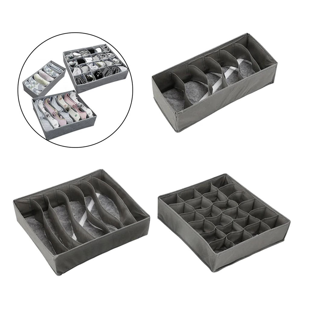 3 шт./компл. нижнее белье Органайзер утепленная делитель туалетный столик из