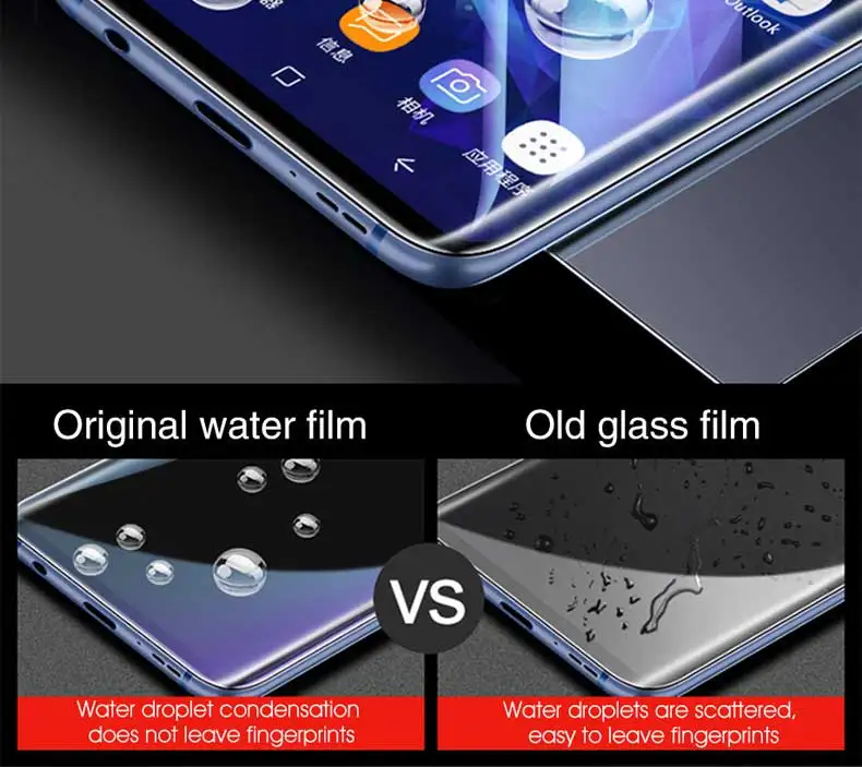 99D Гидрогелевая пленка для samsung Galaxy Note 8 9 S7 S10E S10 S9 S8 Plus S7 Edge защитная пленка не стекло