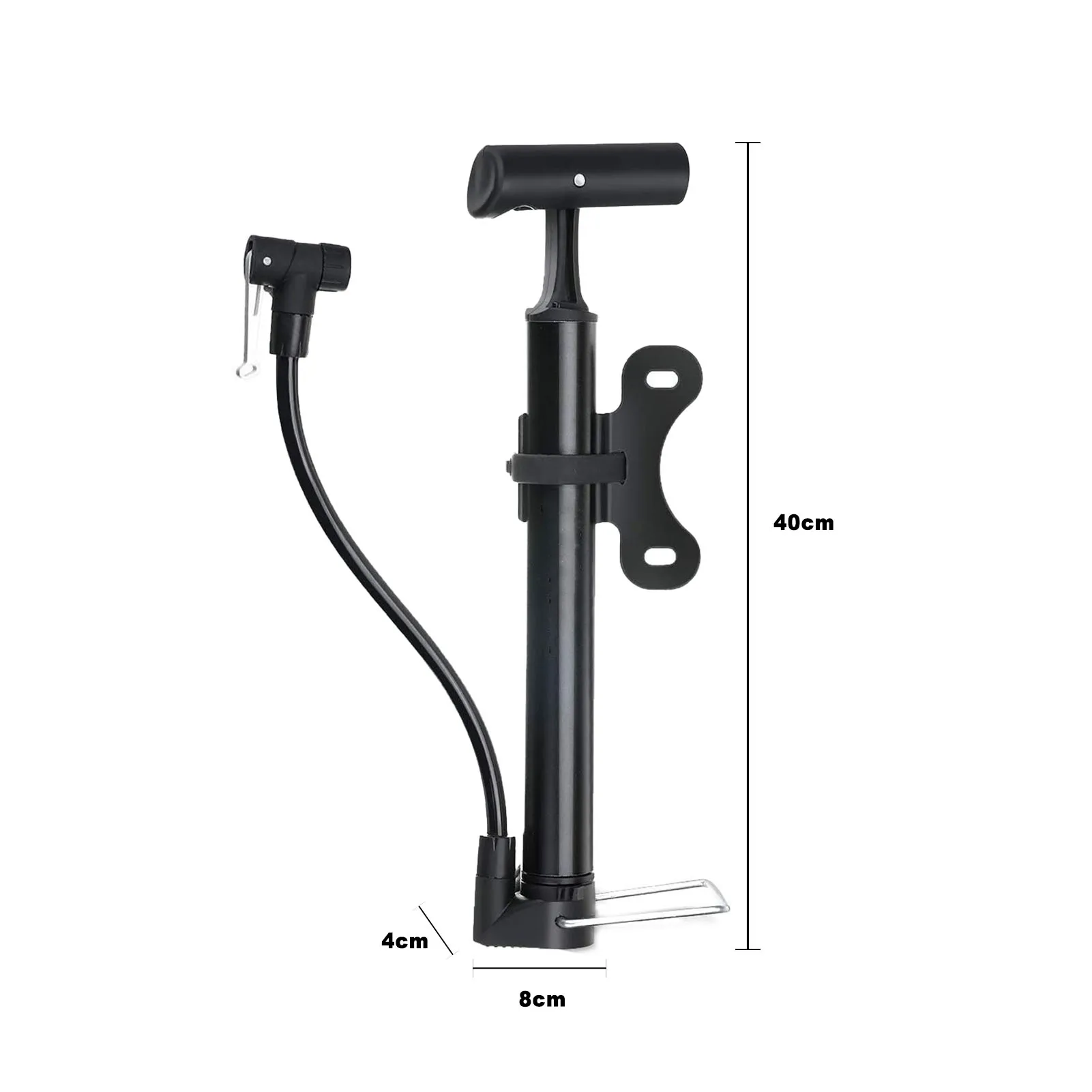 

Portable Mini Bicycle Pump High Pressure Cycling Hand Air Pump Ball Tire Inflator MTB Mountain Bike Pump