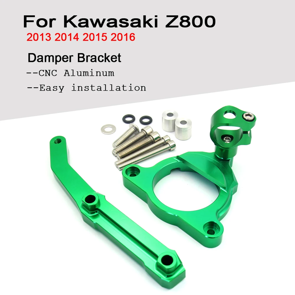 Стабилизатор рулевой Крепление амортизатора комплект для Kawasaki Z800 Z 800 2013 2014 2015 2016