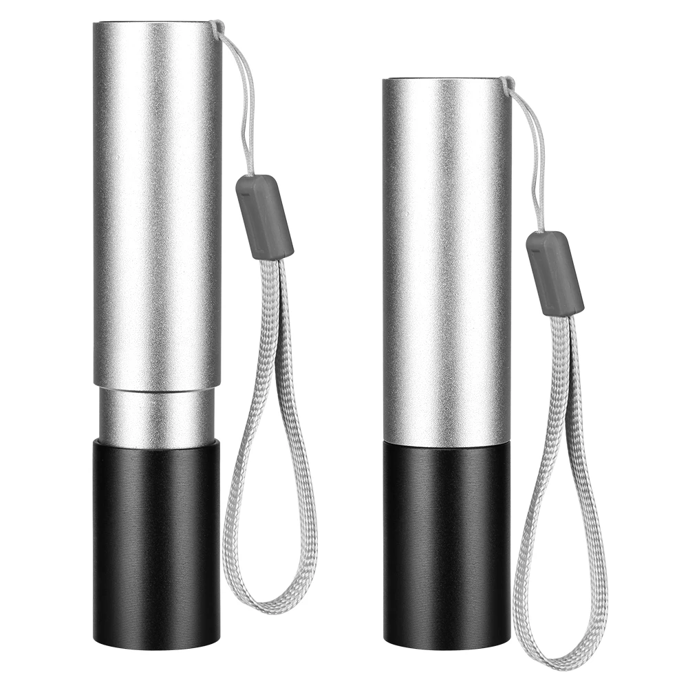 Портативный Перезаряжаемый мини светодиодный фонарик с USB 3 режима освещения