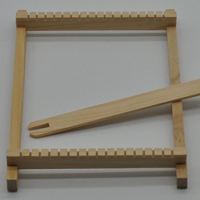 

Wood Knitting Weaving Loom Tapestry Yarn Kit Handloom Machine DIY Handmade Tool for Beginners